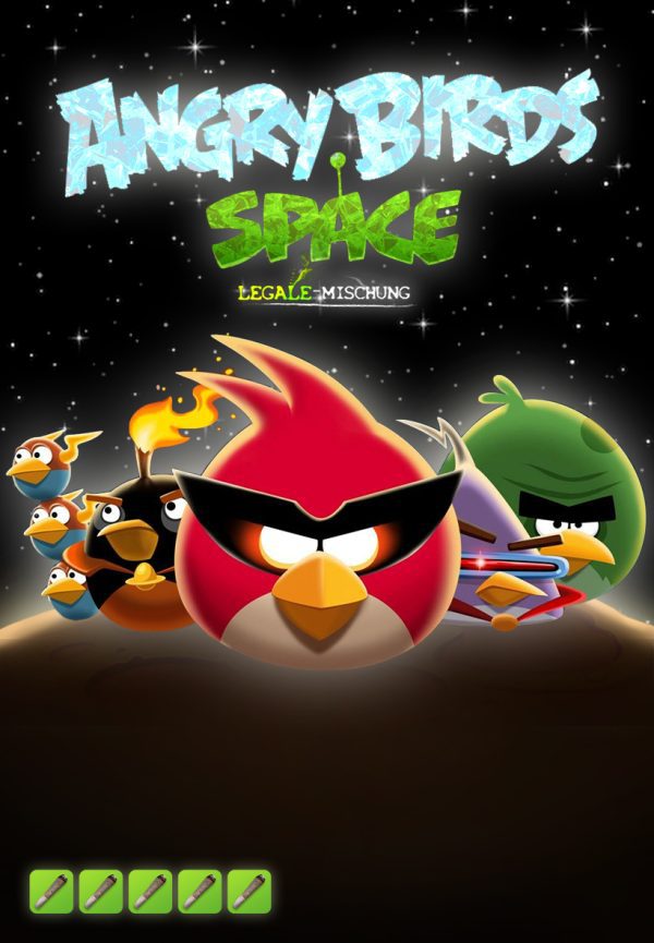 Angry Birds Space - Energy 3g **Brandnew**