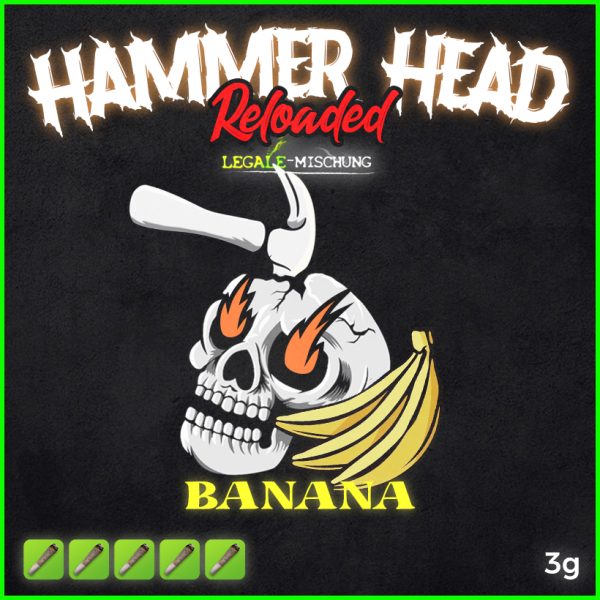 Hammer Head Reloaded - Banana 3g #NEW AND HEAVY#