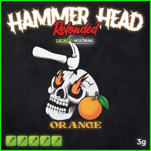 Hammer Head Reloaded - Orange 3g #NEW AND HEAVY#